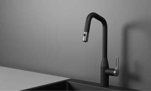 Смеситель для кухни Granula 8171 цвет Турмалин