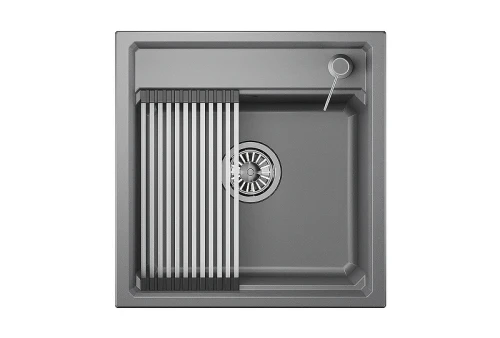 Кухонная мойка Granula Kitchen Space 51 5002 цвет Алюминиум