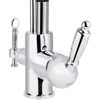 Смеситель для кухни Viko V-5610 Хром Черный латунь