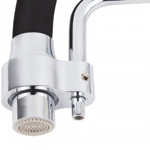 Смеситель для кухни Viko V-5610 Хром Черный латунь