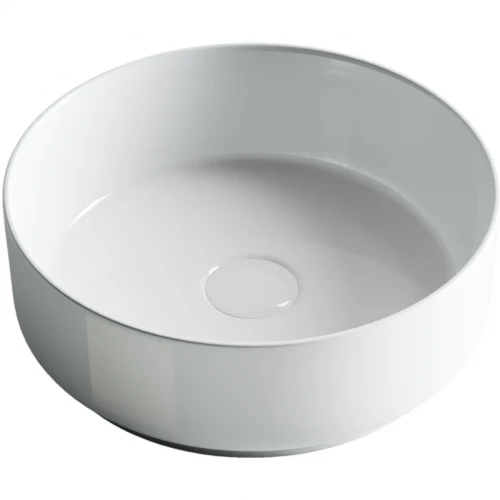 Раковина-чаша Ceramicanova Element 36 CN5001 Белая фаянс накладная