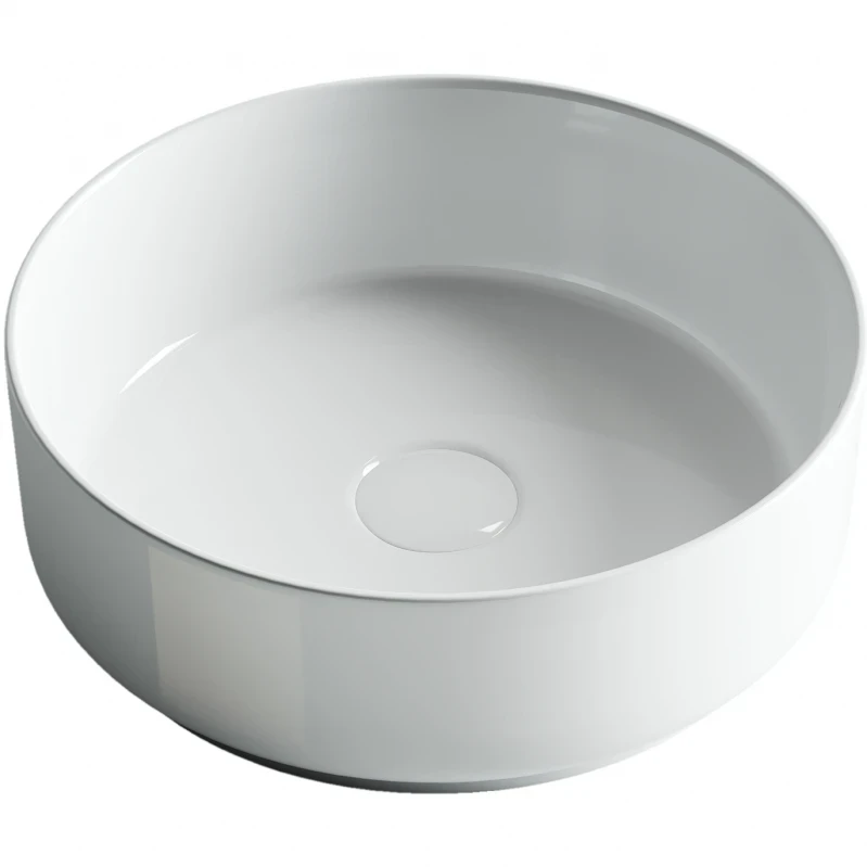 Раковина-чаша Ceramicanova Element 36 CN5001 Белая фаянс накладная