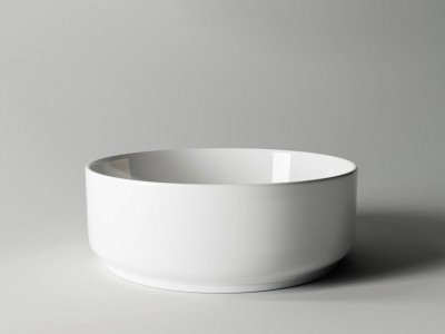 Раковина-чаша Ceramicanova Element 36 CN5001 Белая фаянс накладная