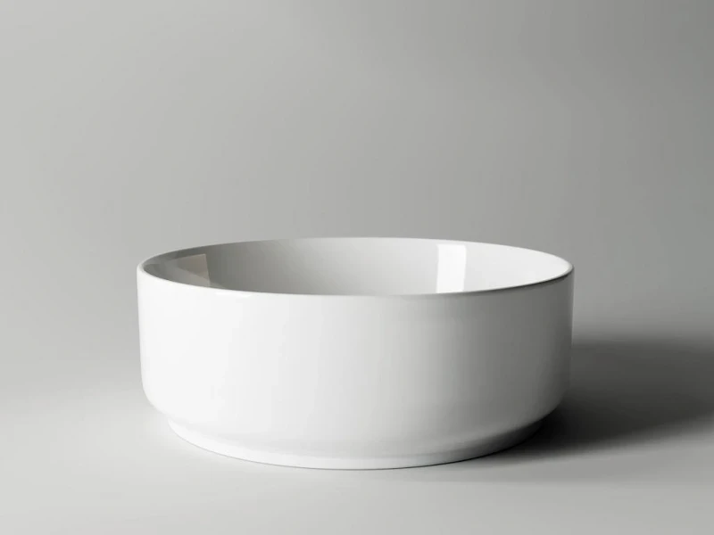 Раковина-чаша Ceramicanova Element 36 CN5001 Белая фаянс накладная