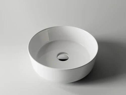 Раковина-чаша Ceramicanova Element 36 CN5001 Белая фаянс накладная