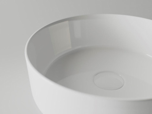 Раковина-чаша Ceramicanova Element 36 CN5001 Белая фаянс накладная