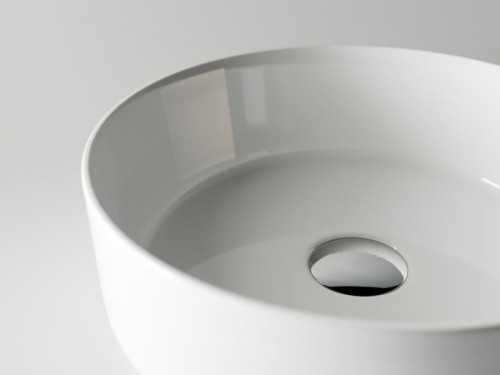 Раковина-чаша Ceramicanova Element 36 CN5001 Белая фаянс накладная