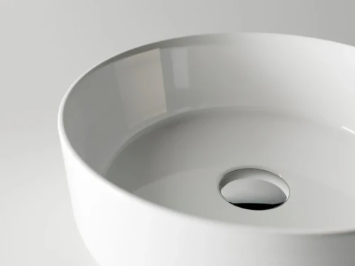 Раковина-чаша Ceramicanova Element 36 CN5001 Белая фаянс накладная