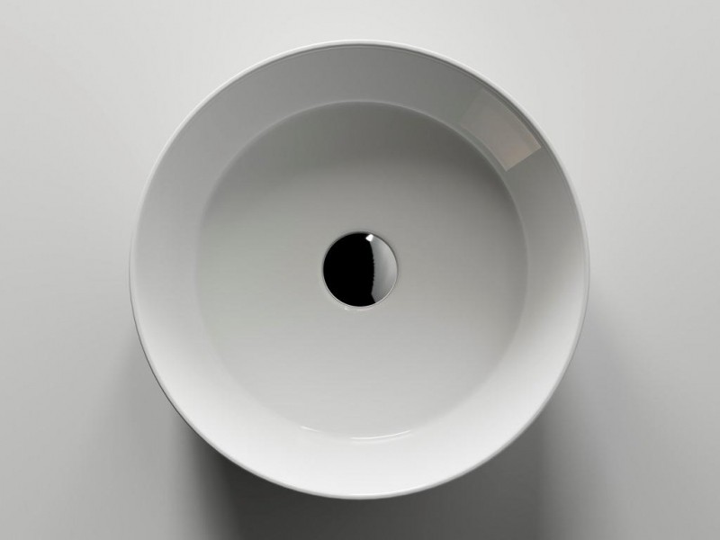 Раковина-чаша Ceramicanova Element 36 CN5001 Белая фаянс накладная