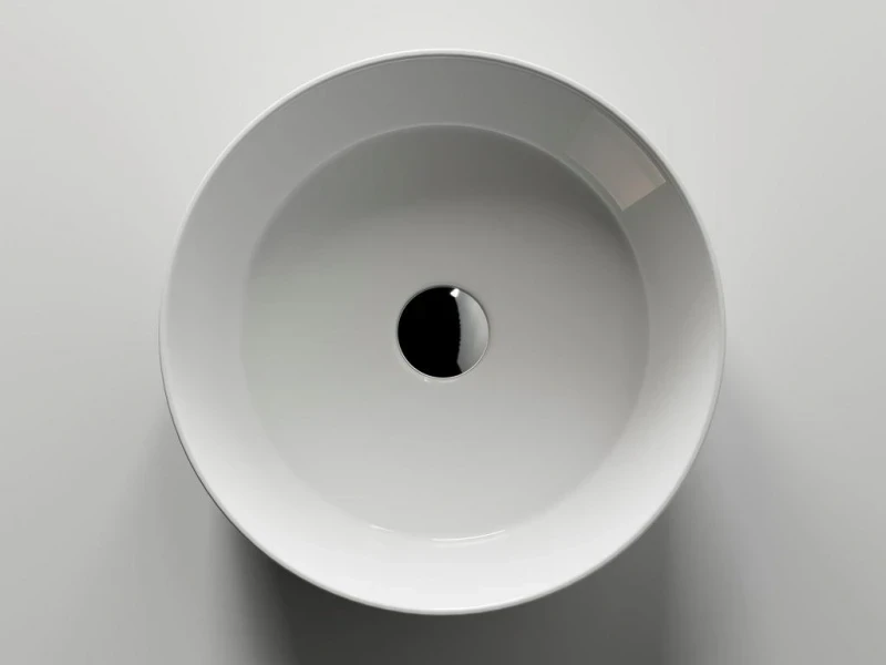 Раковина-чаша Ceramicanova Element 36 CN5001 Белая фаянс накладная
