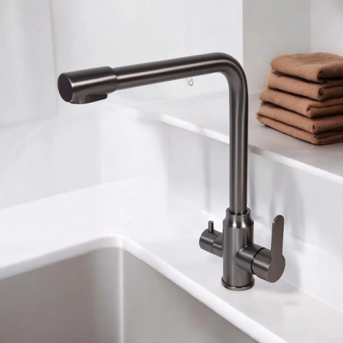 Смеситель для кухни Bond Smart B65-0477 цвет Графит