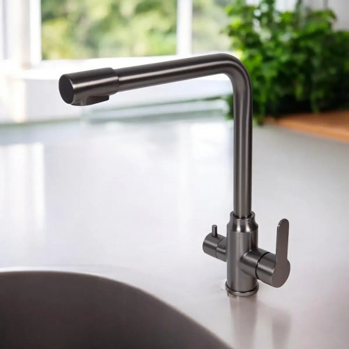 Смеситель для кухни Bond Smart B65-0477 цвет Графит