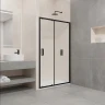 Душевая дверь RGW Passage PA-016B 180 350801618-14 профиль Черный стекло прозрачное