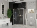 Душевой уголок Ambassador Intense 120x100 110021101IX-100IX профиль Хром стекло прозрачное