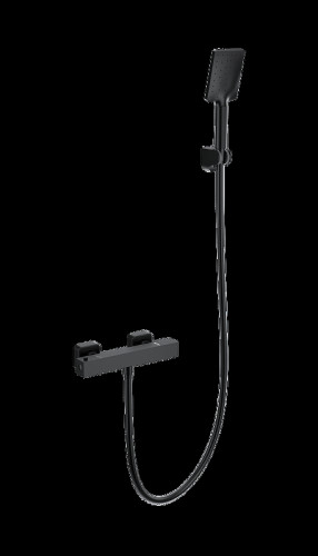 Смеситель для душа Wonzon &amp; Woghand Stay WW-B2062-A-MB с термостатом цвет Черный матовый