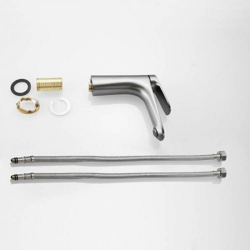 Смеситель для раковины Raffine F0185T цвет Оружейная сталь