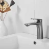 Смеситель для раковины Raffine F0185T цвет Оружейная сталь