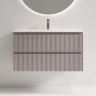 Тумба под раковину Sancos Snob R 100 SNR100/39SM подвесная цвет Doha Soft