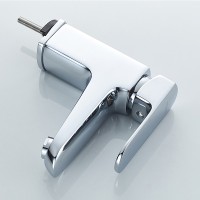 Смеситель для раковины Ledeme H54 1254L с гигиеническим душем Хром латунь однорычажный