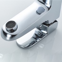 Смеситель для раковины Ledeme H54 1254L с гигиеническим душем Хром латунь однорычажный