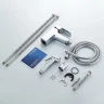 Смеситель для раковины Ledeme H54 1254L с гигиеническим душем Хром латунь