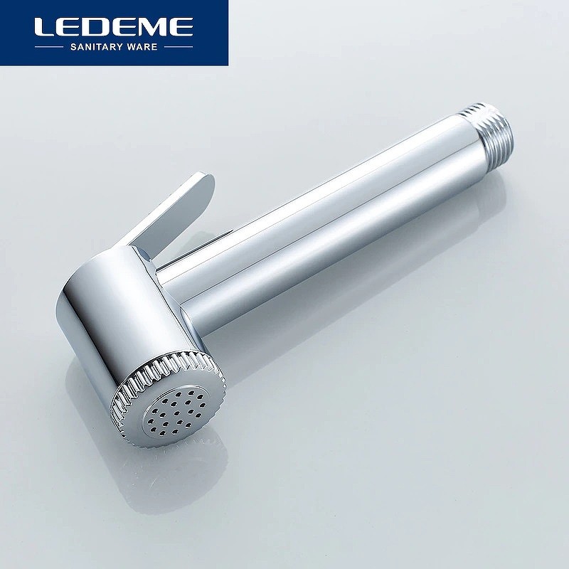 Смеситель для раковины Ledeme H54 1254L с гигиеническим душем Хром латунь