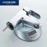 Смеситель для раковины Ledeme H54 1254L с гигиеническим душем Хром латунь