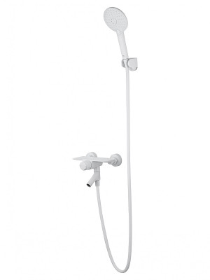 Смеситель для ванны Wonzon &amp; Woghand Click WW-FE05L221-MW цвет Белый матовый