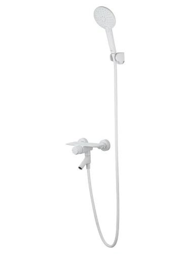 Смеситель для ванны Wonzon & Woghand Click WW-FE05L221-MW цвет Белый матовый