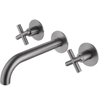 Смеситель для раковины Abber Wasser Kreis AF81121NG Никель