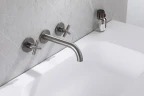 Смеситель для раковины Abber Wasser Kreis AF81121NG Никель
