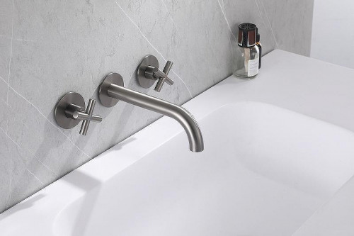 Смеситель для раковины Abber Wasser Kreis AF81121NG Никель