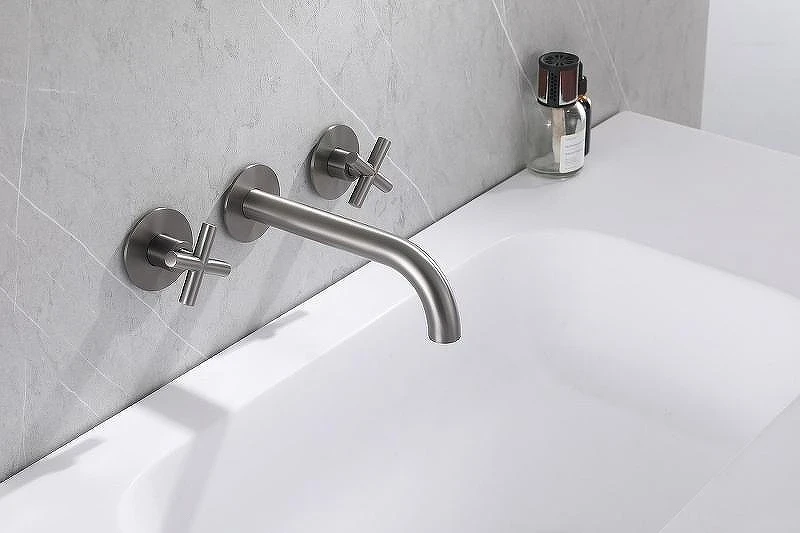 Смеситель для раковины Abber Wasser Kreis AF81121NG Никель