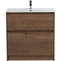 Тумба под раковину BelBagno Kraft 39 80 KRAFT39-800/390-2C-PIA-RT Rovere Tabacco МДФ / ЛДСП