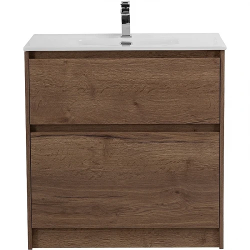Тумба под раковину BelBagno Kraft 39 80 KRAFT39-800/390-2C-PIA-RT Rovere Tabacco МДФ / ЛДСП