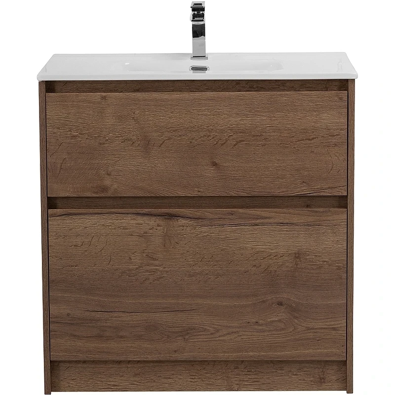 Тумба под раковину BelBagno Kraft 39 80 KRAFT39-800/390-2C-PIA-RT Rovere Tabacco МДФ / ЛДСП