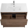 Тумба под раковину BelBagno Kraft 39 80 KRAFT39-800/390-2C-PIA-RT Rovere Tabacco МДФ / ЛДСП