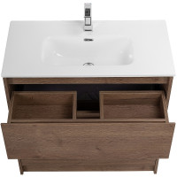 Тумба под раковину BelBagno Kraft 39 80 KRAFT39-800/390-2C-PIA-RT Rovere Tabacco МДФ / ЛДСП