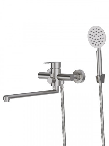 Смеситель для ванны Agger Zest A0721133 универсальный цвет Никель