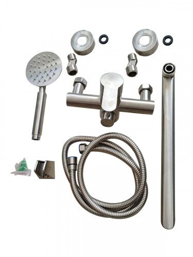 Смеситель для ванны Agger Zest A0721133 универсальный цвет Никель