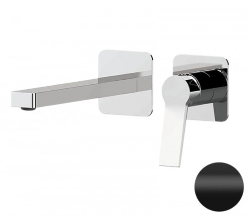 Смеситель для раковины Remer Slash Dot SL15PLNO цвет Черный матовый