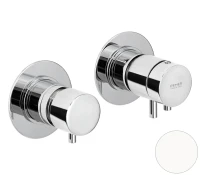 Смеситель для душа Remer X Style XT96D3BO с термостатом цвет Белый матовый