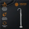 Смеситель для ванны Orange Steel M99-336ni Сталь на пол