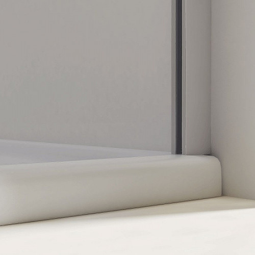 Душевая дверь Vincea Extra 110 VDP-1E1011CL профиль Хром стекло прозрачное