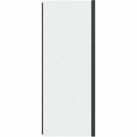 Душевая стенка Grossman Pragma 90 200.K33.03.90.21.02 профиль Черный матовый стекло шиншилла