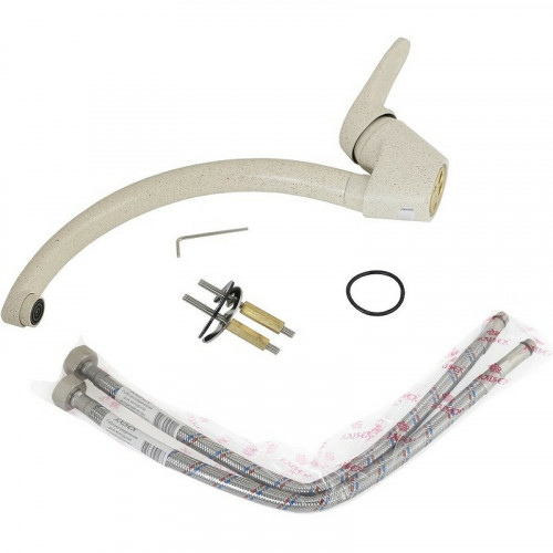 Смеситель для кухни Kaiser County 55244-11 Бежевый мрамор латунь