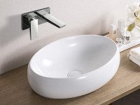 Раковина-чаша BelBagno 48 BB1085 Белая фаянс накладная