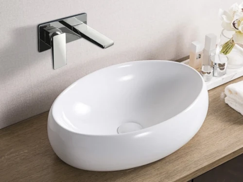Раковина-чаша BelBagno 48 BB1085 Белая фаянс накладная