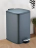 Ведро для мусора WeltWasser Berg BL 12L 10000013411 Черное матовое