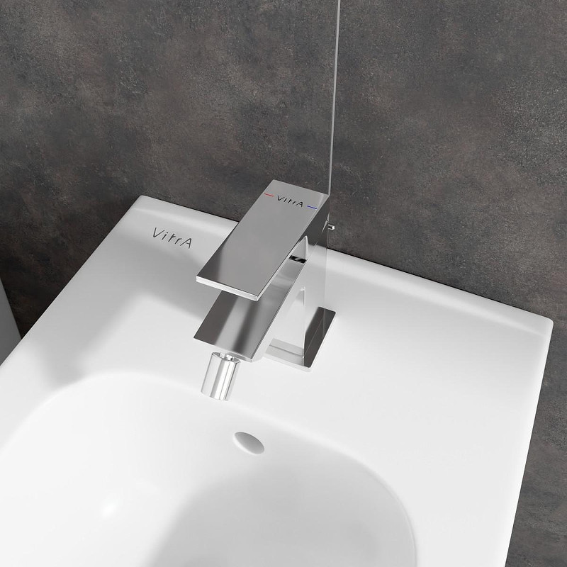 Смеситель для биде Vitra Minimax Square A43726EXP цвет Хром